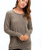 Leanna Feather Fleece Tunic