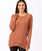 Leanna Feather Fleece Tunic