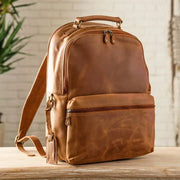 Leather Backpack Rucksack-Backpack-Hides-17x12.75x7.5 In-Urbanheer