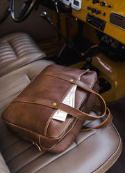 Leather Briefcase For Men-Briefcase-WP Standard-Width: 16.5" * Height: 12.5" * Depth: 4.5"-Tan-Urbanheer
