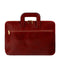 Leather Briefcase Laptop Bag - Brave New World Red-Tote Bag-Time Resistance-Red-Urbanheer