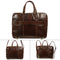 Leather Convertible Briefcase, Backpack - A Farewell To Arms Brown-Briefcase-Time Resistance-Brown-Urbanheer