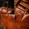 Leather Convertible Briefcase, Backpack - A Farewell To Arms Cognac Brown-Briefcase-Time Resistance-Cognac Brown-Urbanheer