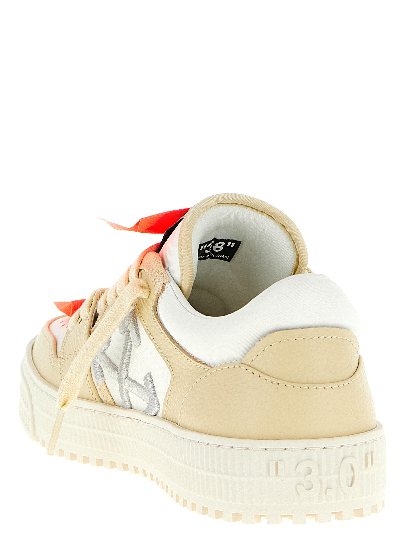 Leather Court Low Top Sneakers for Comfort