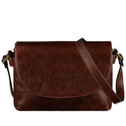 Leather Cross Body Bag, Messenger Bag - Sophie's Choice Brown-Cross Body Bag-Time Resistance-Brown-Urbanheer