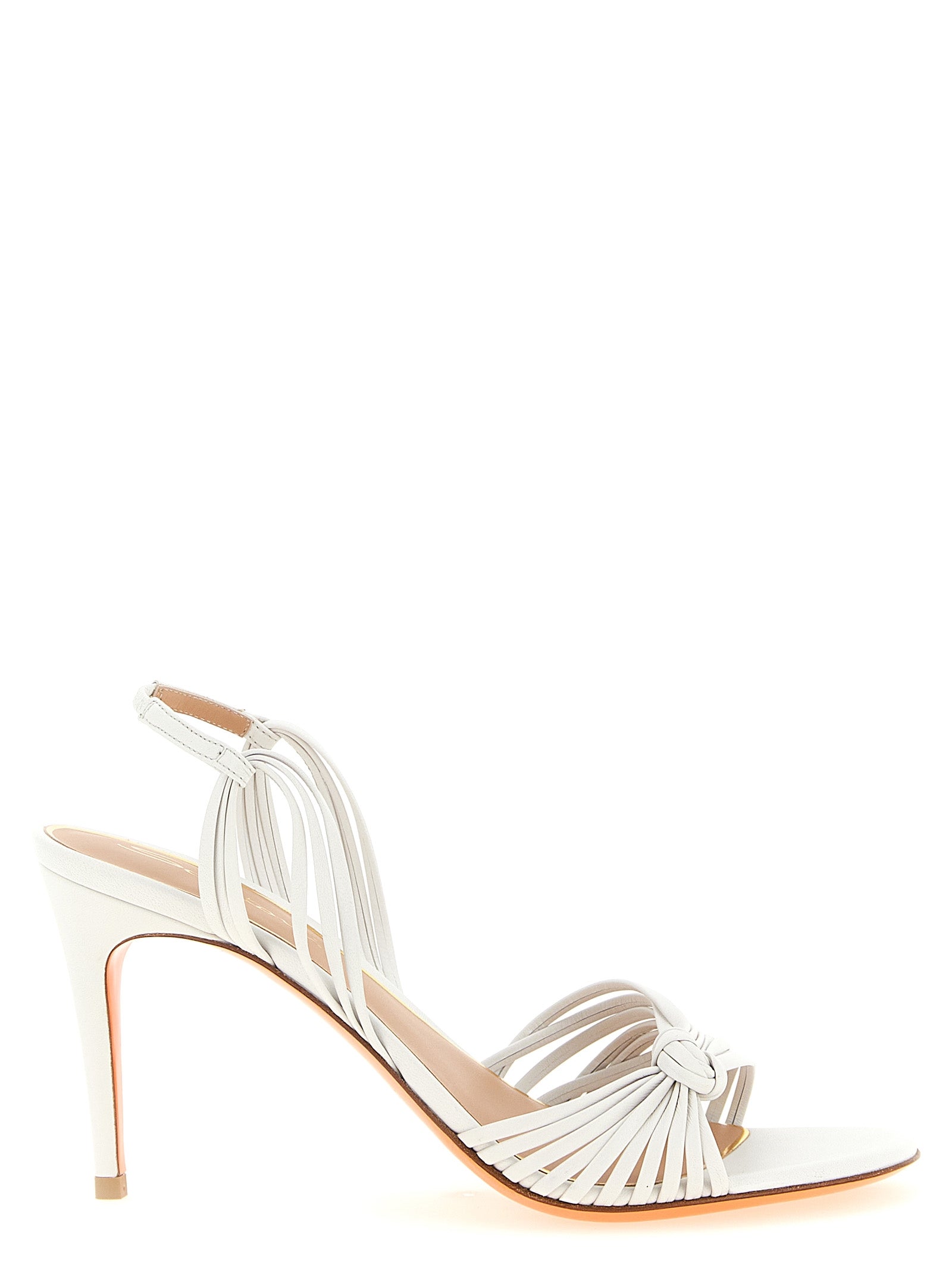 Leather Eloise Knot Sandals