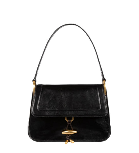 Leather Flap Bag For Women - Possession