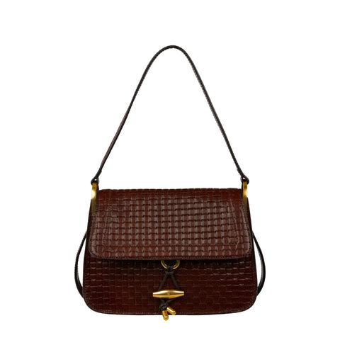 Leather Flap Bag For Women - Possession