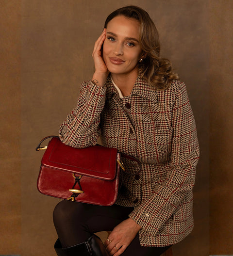 Leather Flap Bag For Women - Possession