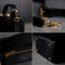 Leather Handbag - Alms For Oblivion Black-Shoulder bag-Time Resistance-Black-Urbanheer