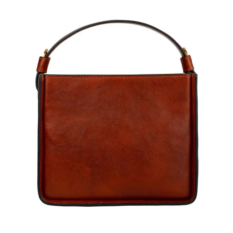 Leather Handbag - Alms For Oblivion Brown-Shoulder bag-Time Resistance-Brown-Urbanheer
