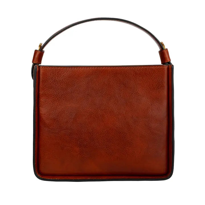 Leather Handbag - Alms For Oblivion Brown-Shoulder bag-Time Resistance-Brown-Urbanheer