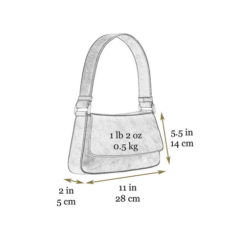 Leather Handbag - Bright Lights, Big City Black-Shoulder Bags-Time Resistance-Black-Urbanheer