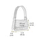 Leather Handbag - Bright Lights, Big City Black-Shoulder Bags-Time Resistance-Black-Urbanheer