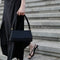 Leather Handbag - Bright Lights, Big City Black-Shoulder Bags-Time Resistance-Black-Urbanheer