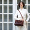 Leather Handbag Shoulder Bag - Camilla Brown-Shoulder bag-Time Resistance-Brown-Urbanheer