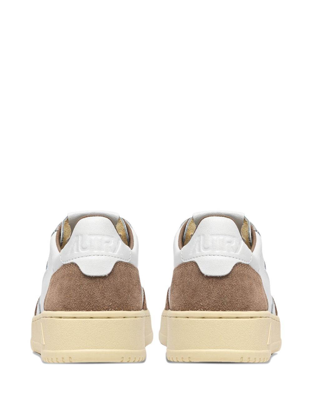 Leather Low Sneakers with Breathable Perforation for Everyday Comfort