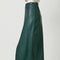 Leather Midi Skirt Teal-Skirt-Mystree-S-Teal-Urbanheer