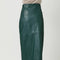 Leather Midi Skirt Teal-Skirt-Mystree-S-Teal-Urbanheer
