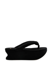 Leather Platform Thong Sandals for Comfortable Summer Wear
