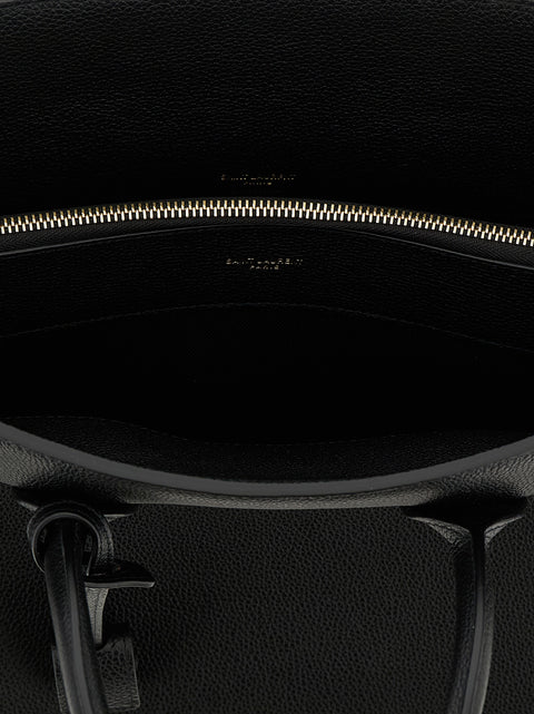 Leather Sac De Jour Handbag for Everyday Use