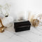 Leather Toiletry Bag - Four Past Midnight Black-Toiletry Bag-Time Resistance-Black-Urbanheer