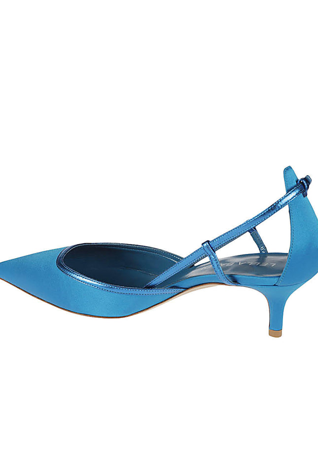 Lella Baldi With Heel Blue-women > shoes > high heel-Lella Baldi-Urbanheer