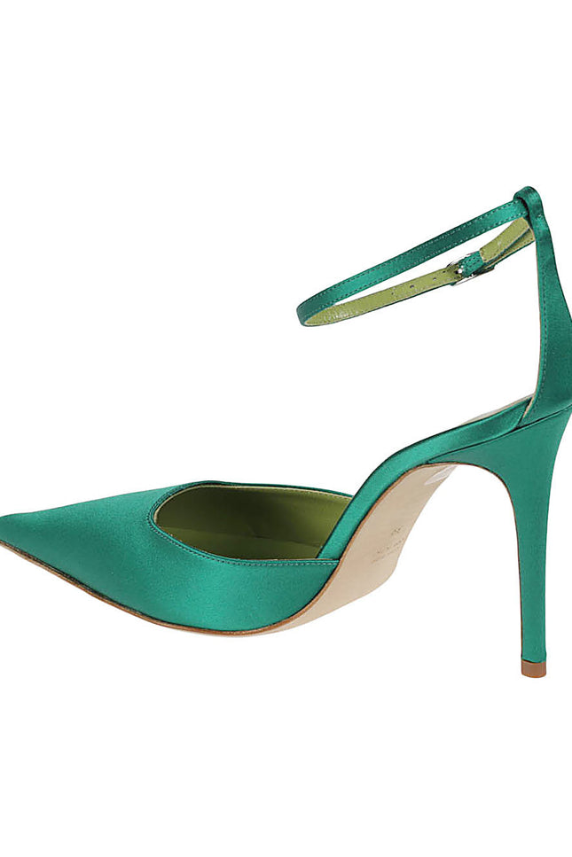 Lella Baldi With Heel Green-women > shoes > high heel-Lella Baldi-Urbanheer