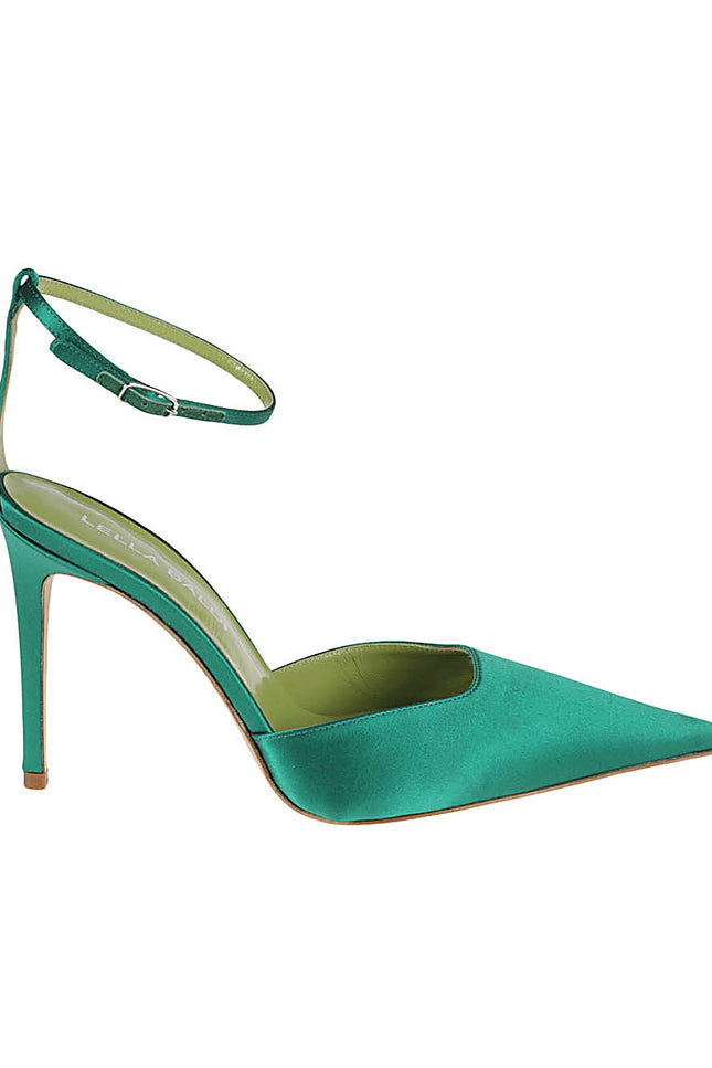 Lella Baldi With Heel Green-women > shoes > high heel-Lella Baldi-Urbanheer