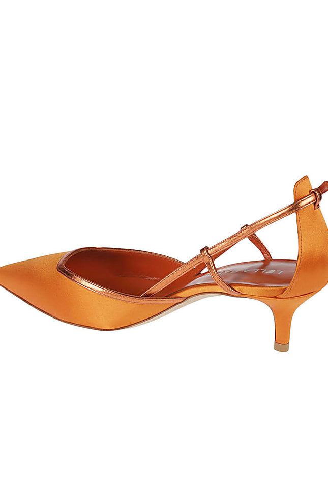 Lella Baldi With Heel Orange-women > shoes > high heel-Lella Baldi-Urbanheer