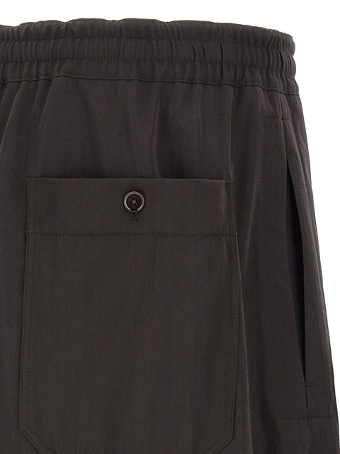 Lemaire Brown Jogger Pants