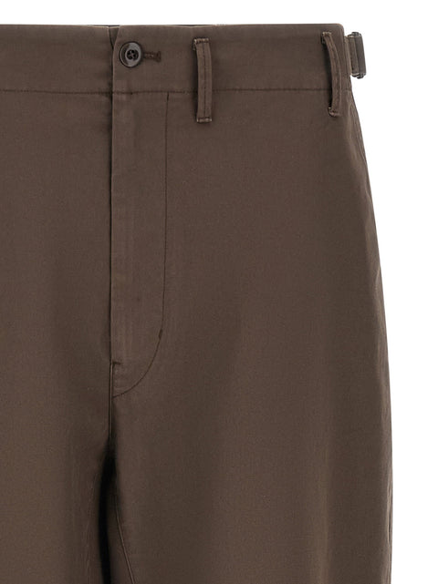 Lemaire Brown Tapered Pants