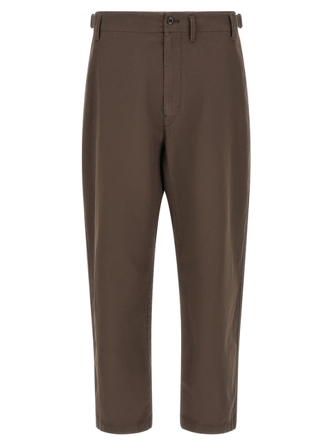 Lemaire Brown Tapered Pants