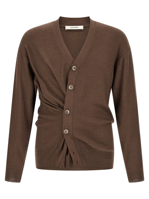 Lemaire Relaxed Twisted Cardigan