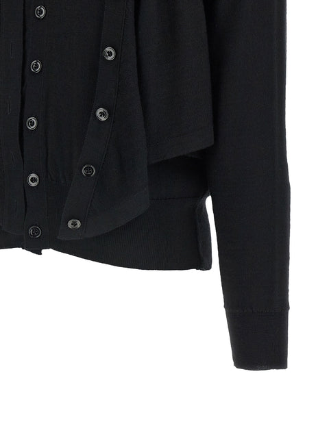 Lemaire Trompe Loeil Construction Cardigan