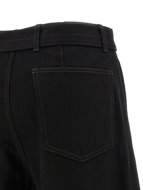 Lemaire Twisted Belted Jeans