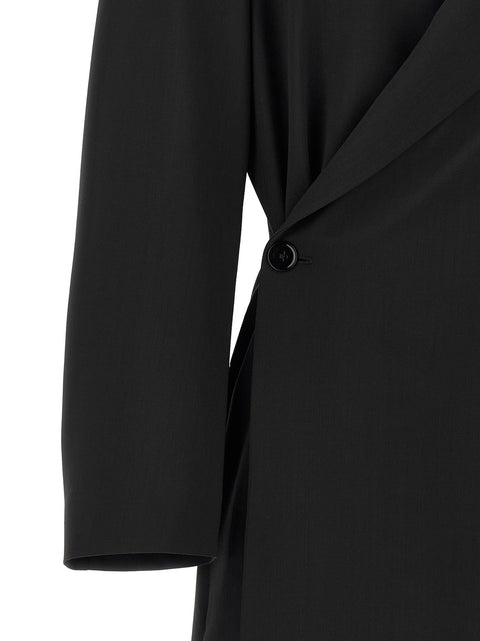 Lemaire Wool Crêpe Coat