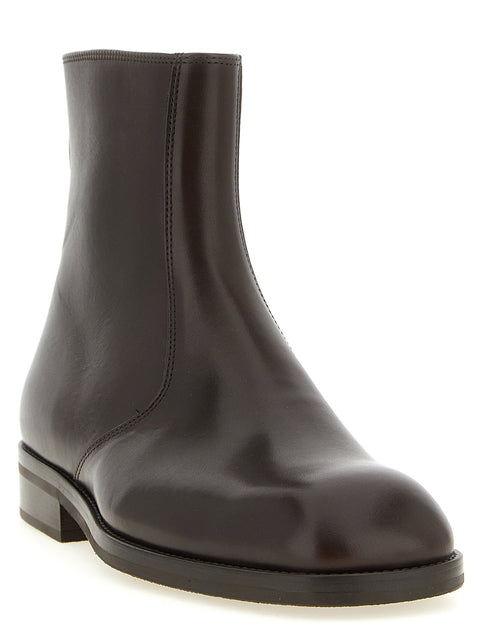 Lemaire Zip Ankle Boots