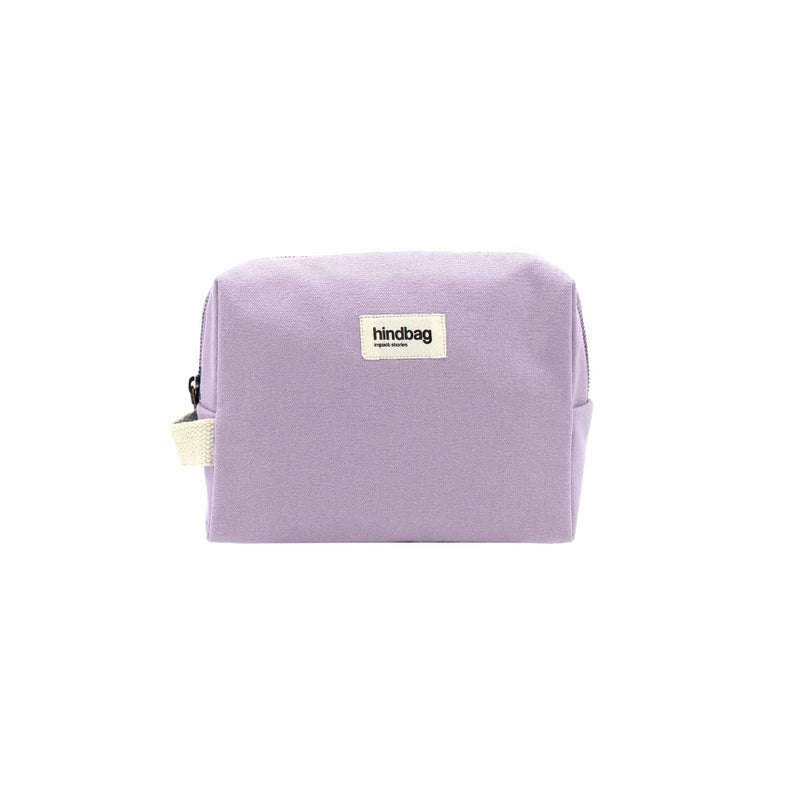 Leon Toiletry Bag - 14 Colors - Autumn/Winter-Toiletry Bag-Hindbag-W 22 x H 16 x D 8 cm-Lilac-Urbanheer