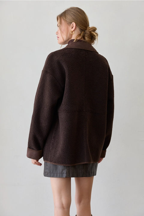 Leonora Teddy Shearling Jacket