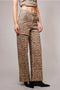 Leopard Print Rhinestone Cutout Jeans-Jeans-Blue B-S-LEOPARD-Urbanheer
