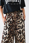 Leopard Straight Pants with Red Stripes Down the Sides-Pants-Q2-S-Brown-Urbanheer