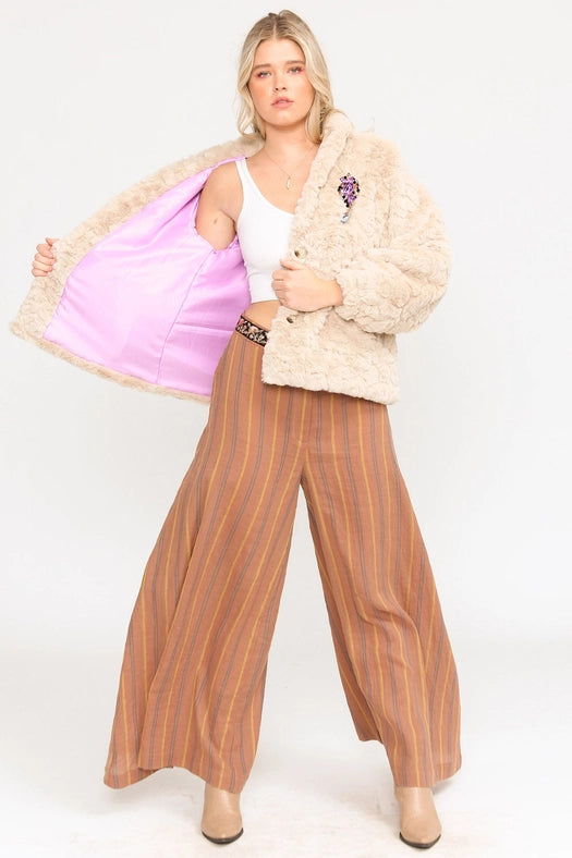 Lezly Fur Jacket-Jacket-Aratta-L-Pearl-Urbanheer