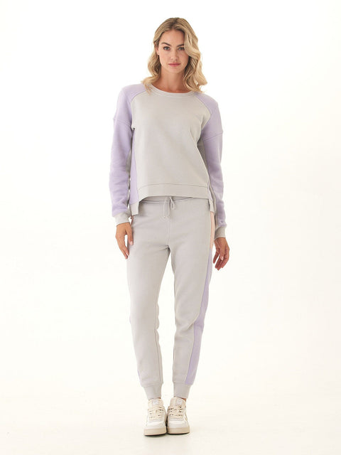 Libby Colorblock Fleece Pullover
