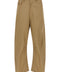 Light Cotton Curved Leg Pants for Breathable Comfort