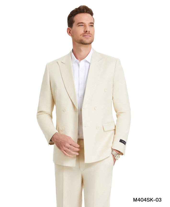 Light Weight Linen Suits, 2-PC Skinny Fit,Tan-Suits-Suits America-34R/28W-Tan-Urbanheer