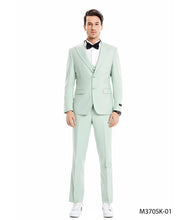 Light Weight Linen Suits, 3-PC Skinny Fit,Mint-Suits-Suits America-54R/48W-Mint-Urbanheer