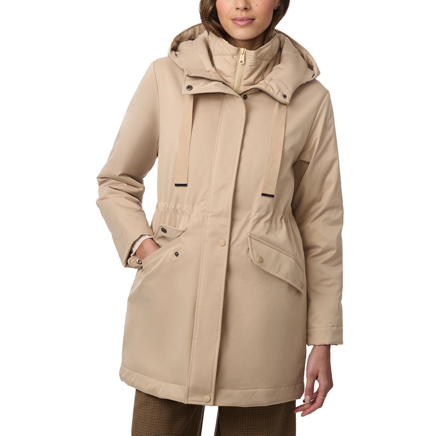 Lightweight Hooded Rain Coat Light Beige-Rain Coat-Bernardo-XS-Light Beige-Urbanheer