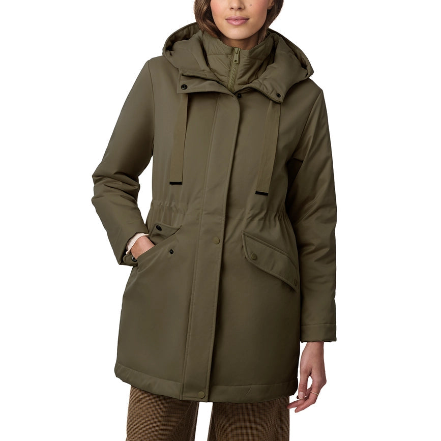 Lightweight Hooded Rain Coat Olive-Rain Coat-Bernardo-XS-Olive-Urbanheer