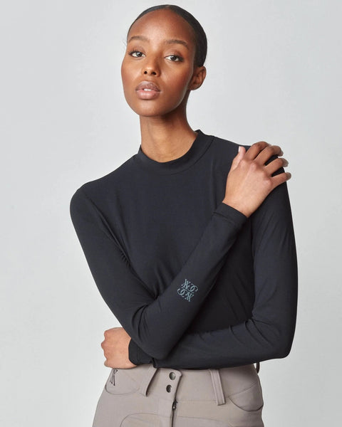 Lightweight Long Sleeve Black-TOP-Yagya-XXS-Urbanheer